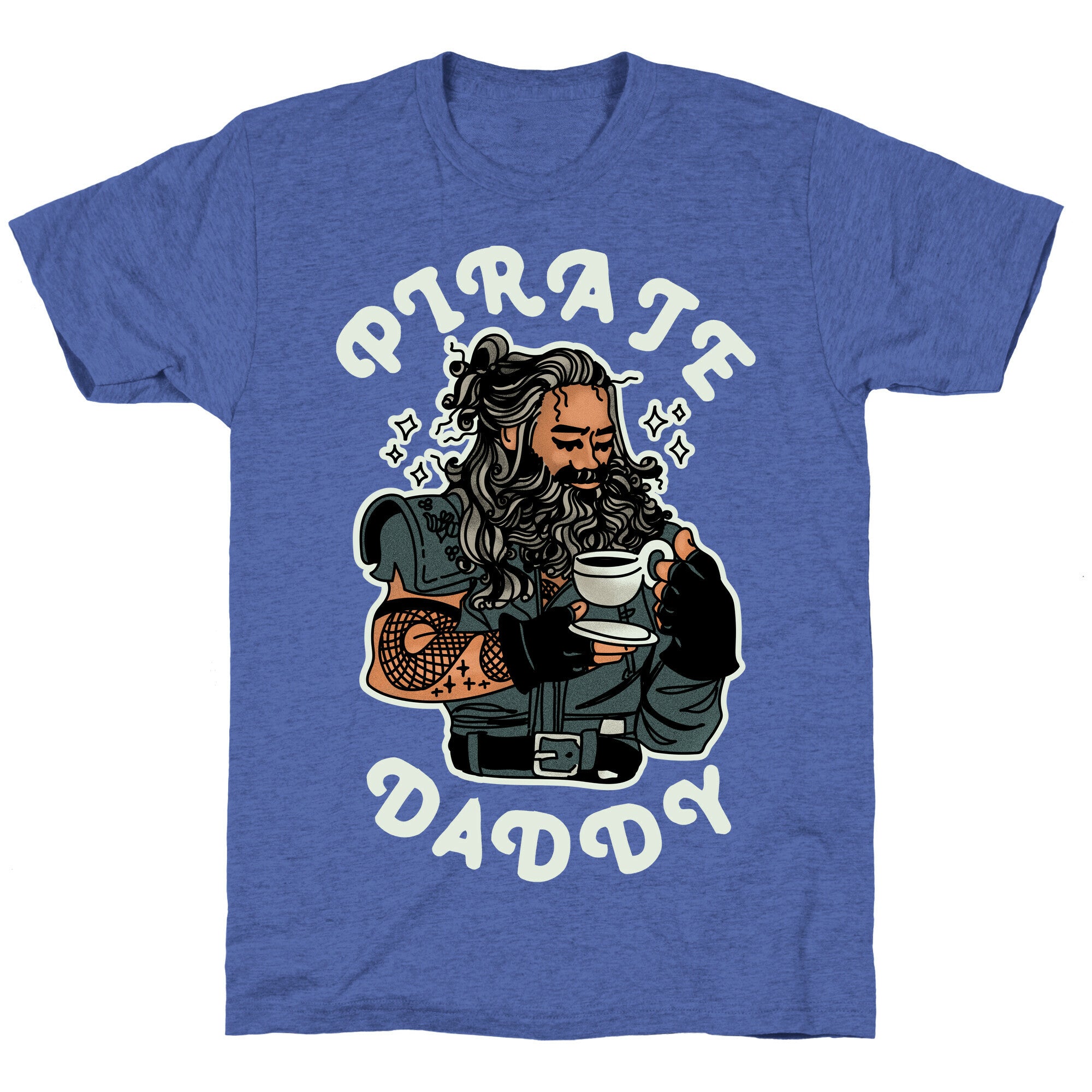 Pirate Daddy Unisex Triblend Tee